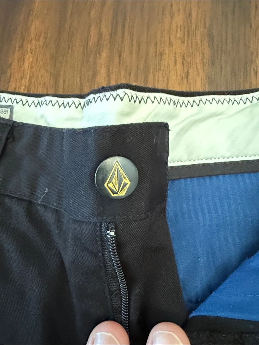 Boys Volcom Black Casual Pants